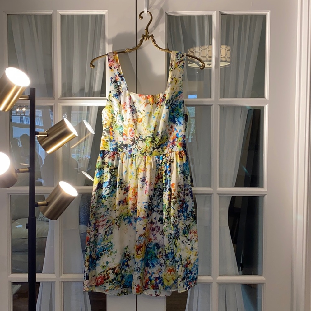 Colorful Floral Dress